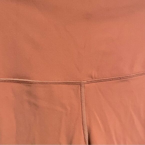 Lululemon Align High-Rise Pant 25" Pink Savannah Coral- Size 6 - Picture 5 of 6
